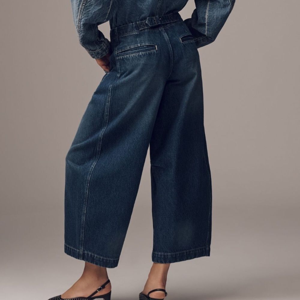 Anthropologie Pilcro Curve High-Rise Tapered Barrel Jeans size 26 - Picture 3 of 14
